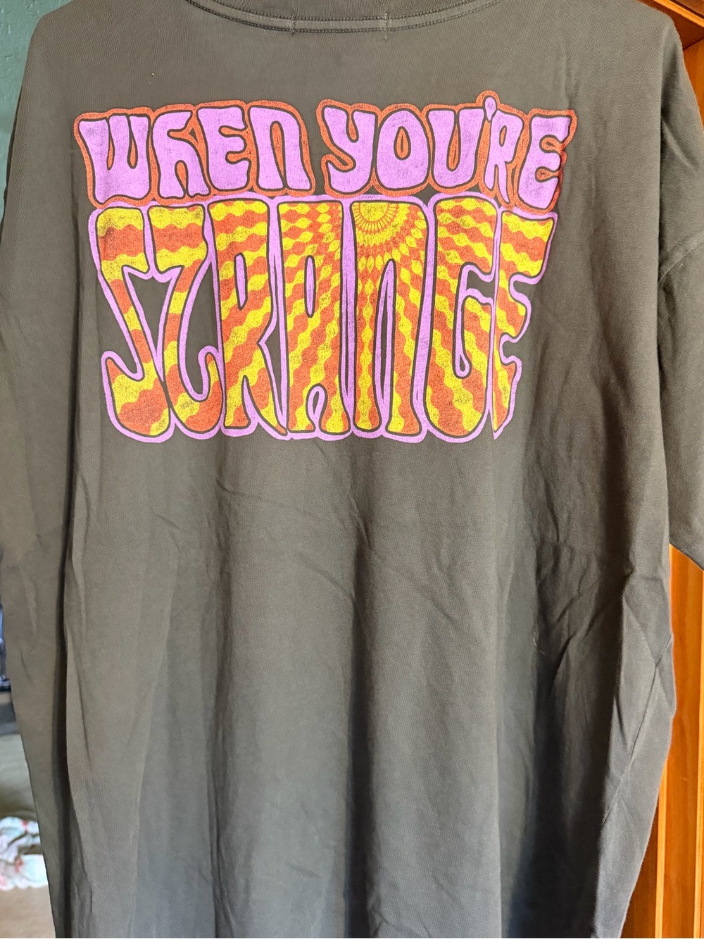 Daydreamer Black Graphic The Doors 'People Are Strange' Tee - Picture 4 of 5